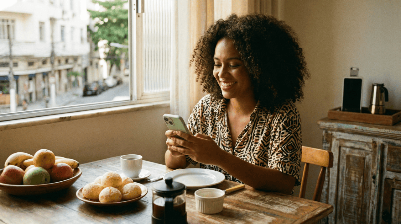 O início do dia é o momento perfeito para semear a paz dentro do círculo íntimo e promover a harmonia constante