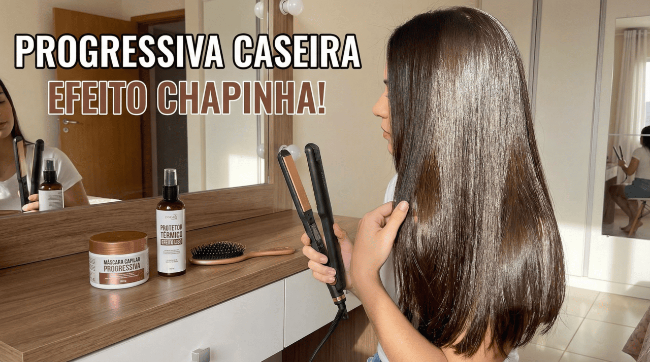 Para quem busca um passo a passo organizado de progressiva caseira em casa, a preparação começa no banho