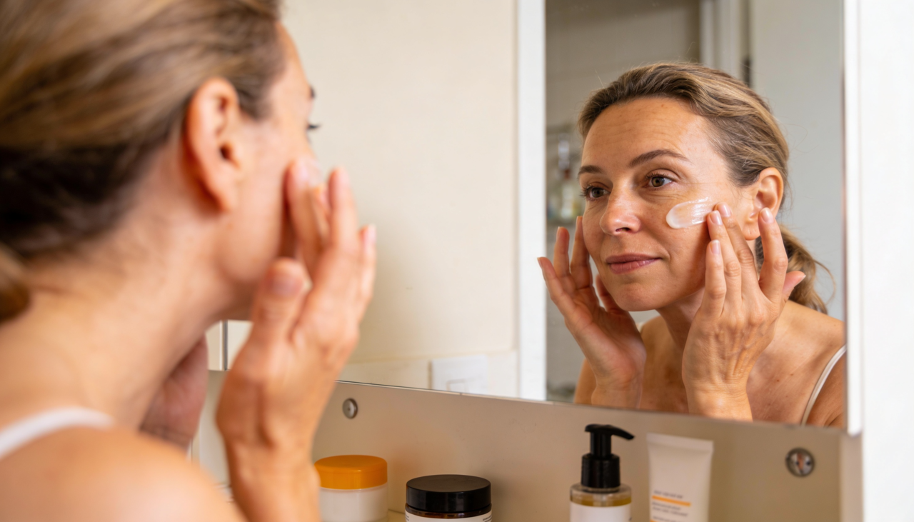 A limpeza adequada antes da folia prepara a superfície da pele para receber maquiagem