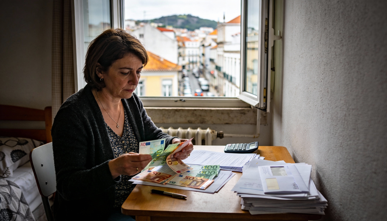 O salário mínimo em Portugal em 2026 está em torno de 820 euros mensais