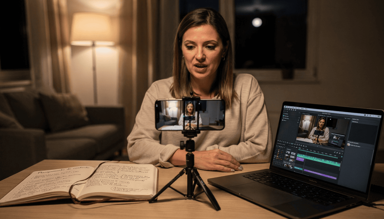 Cada conteúdo publicado é um ativo que pode continuar gerando visualizações e ganhos ao longo do tempo