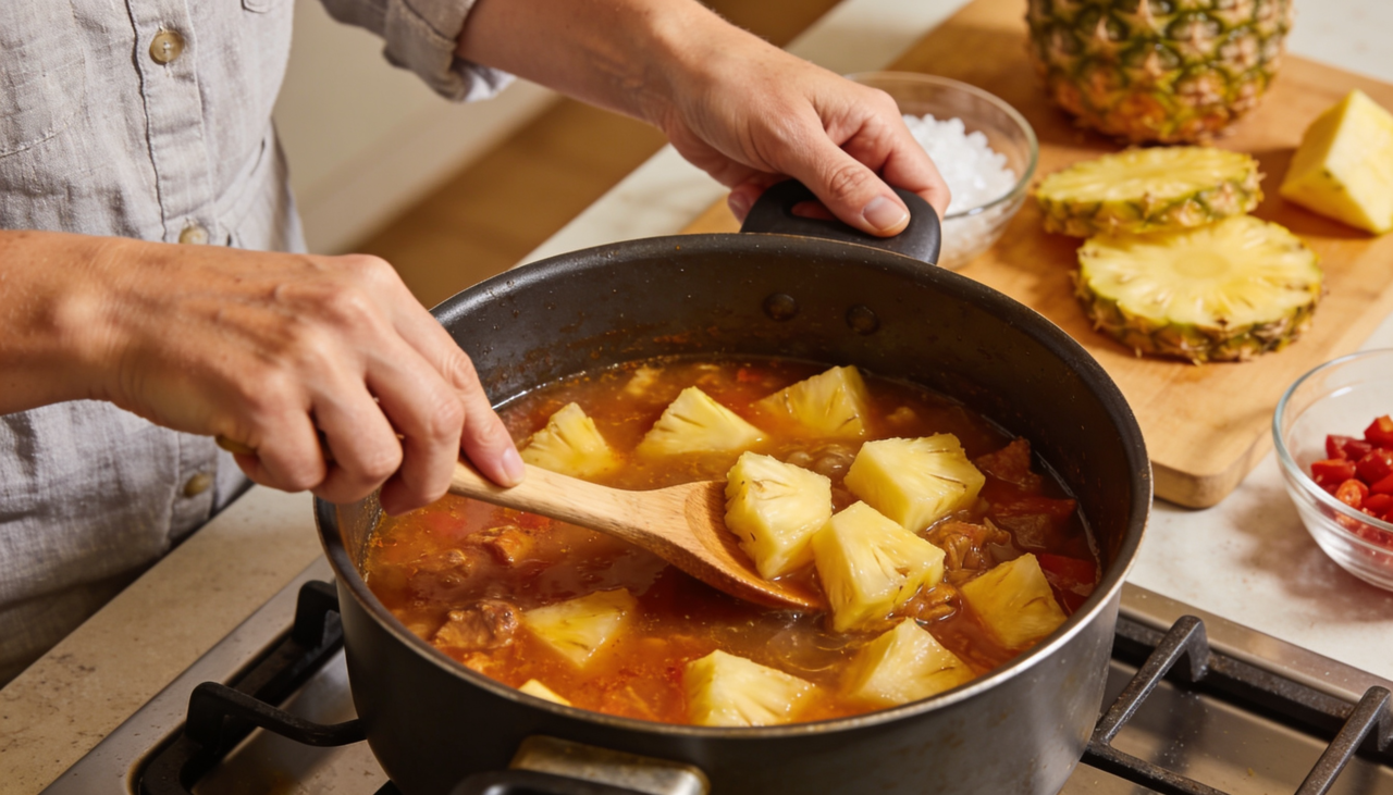 Sal passou do ponto? O abacaxi resolve.