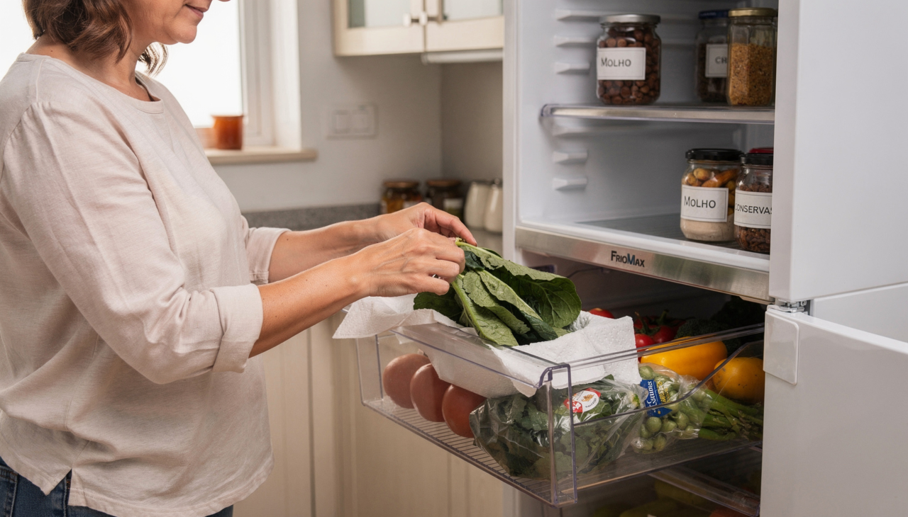 O ar frio circula de maneira desigual dentro do aparelho