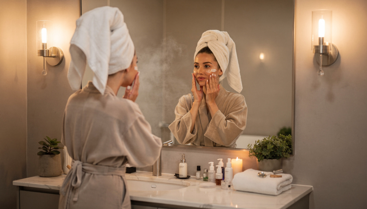 A vaporização atua como uma aliada estratégica ao dilatar suavemente os poros