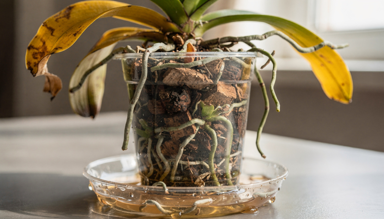Nem todo sinal amarelo em uma orquídea deve ser motivo de pânico imediato