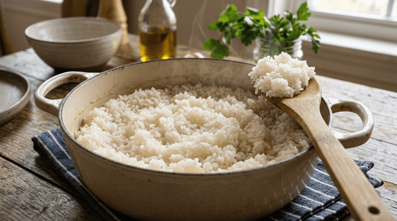 O arroz branco polido que abastece a maioria das mesas brasileiras passa por um processo industrial que remove a maior parte dos nutrientes naturais do grão junto com o farelo