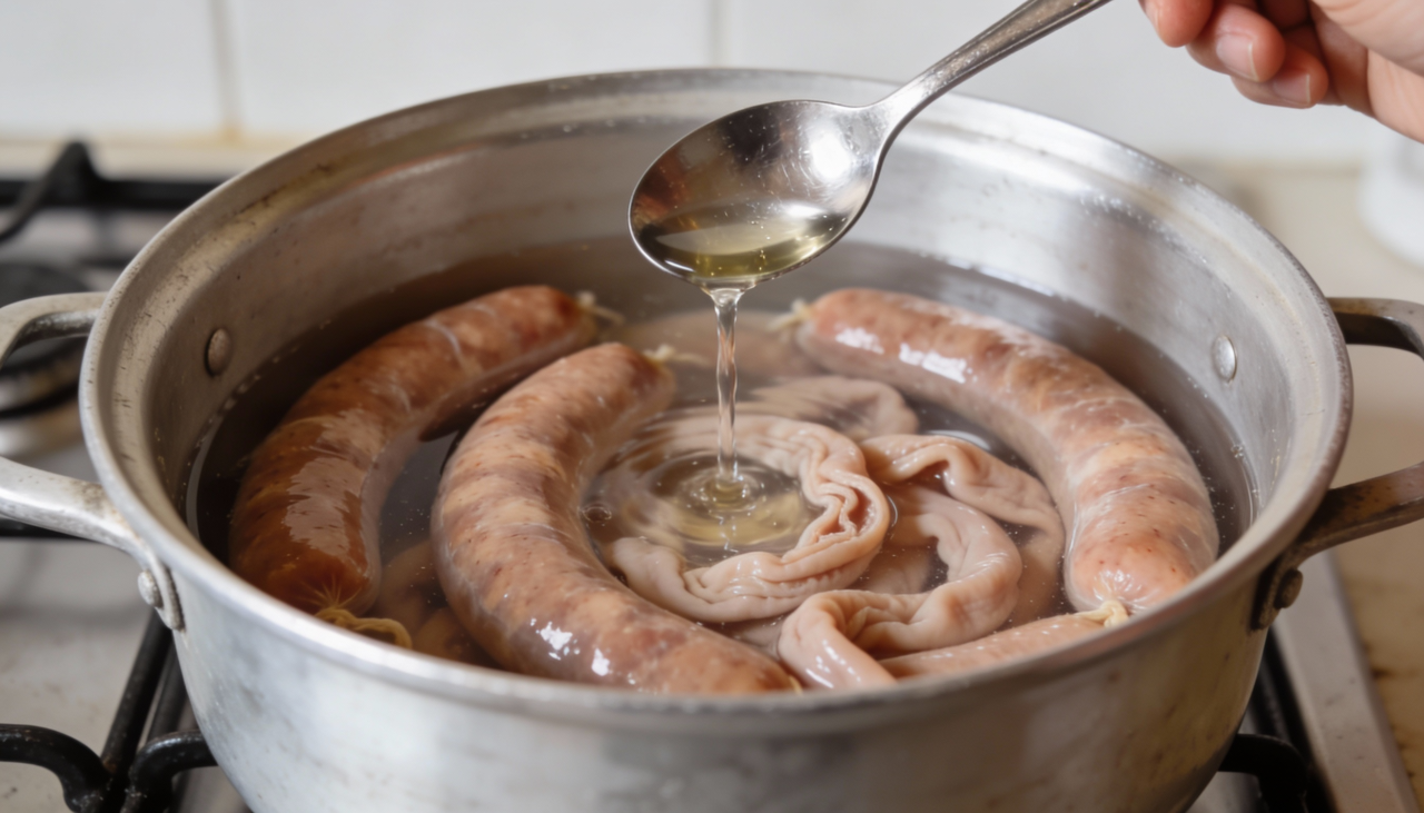 O principal problema geralmente não é a linguiça em si