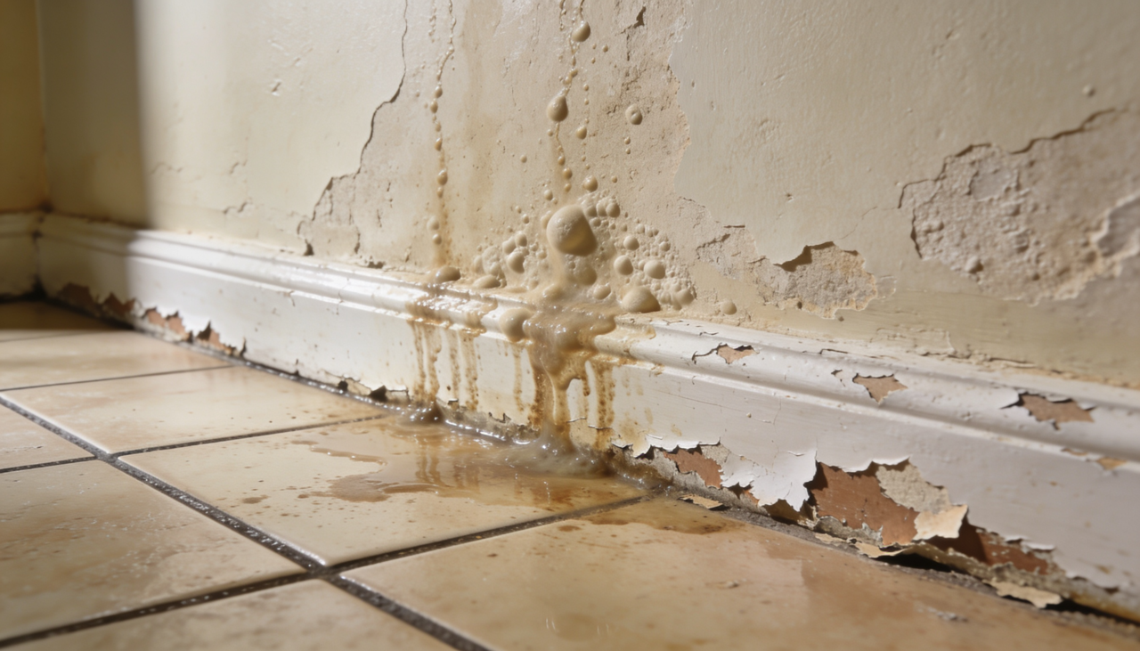 Os primeiros sintomas costumam aparecer no rodapé