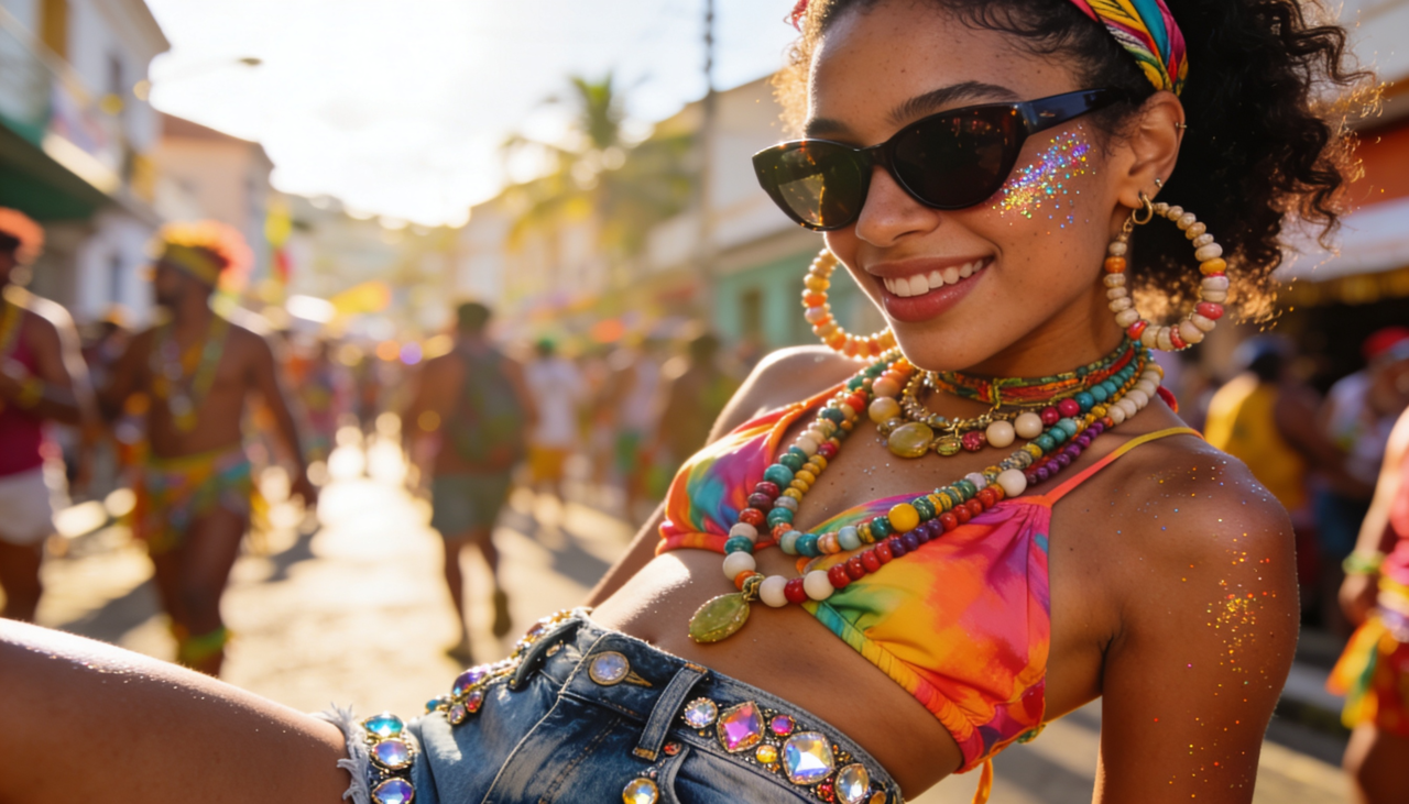 A aposta no short jeans para o Carnaval reflete uma tendência de aliar bem-estar e estilo em meio à multidão
