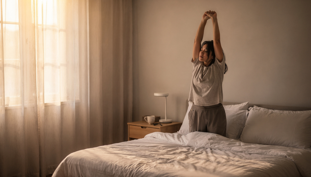 A principal explicação para o corpo pesado ao acordar está na qualidade do sono