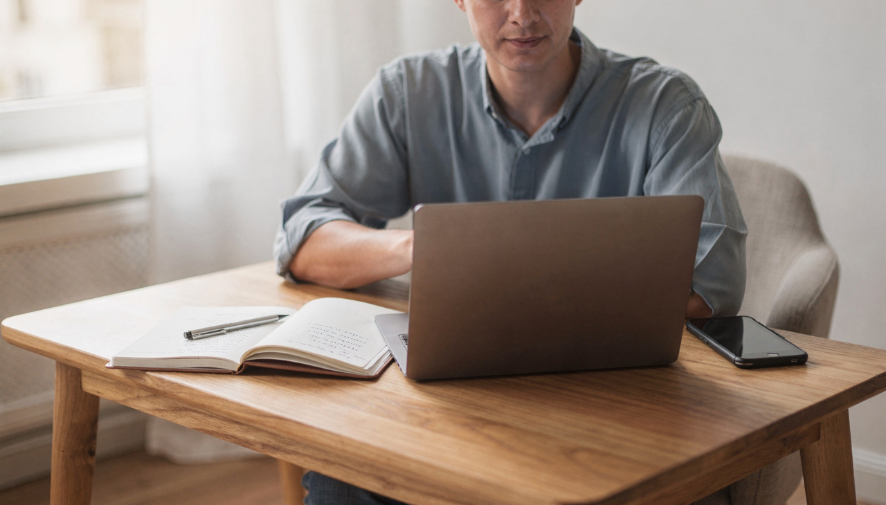 Usando o celular para gerar renda no tempo livre do fim de semana.