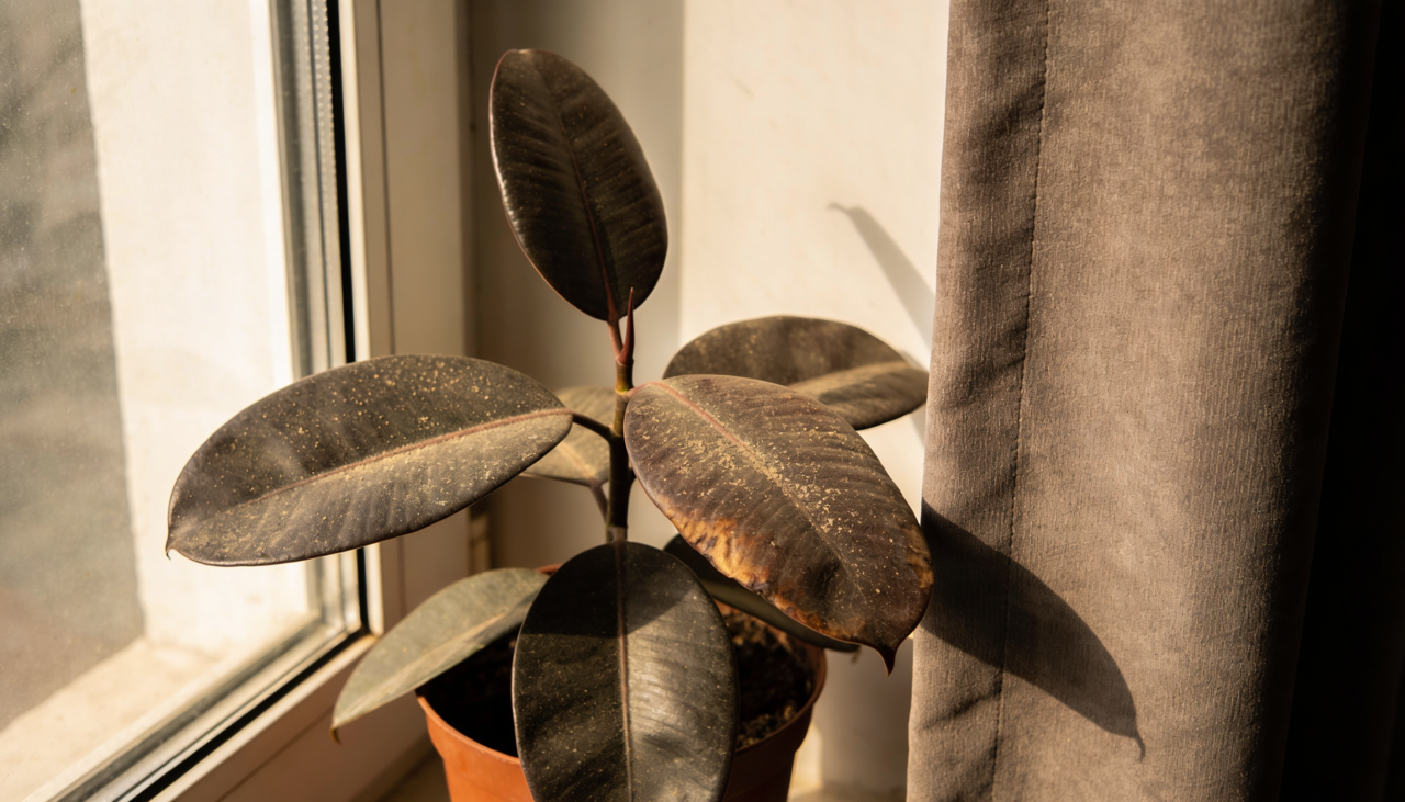 O fenômeno de murchamento inexplicável ocorre quando a planta esgota sua reserva vital