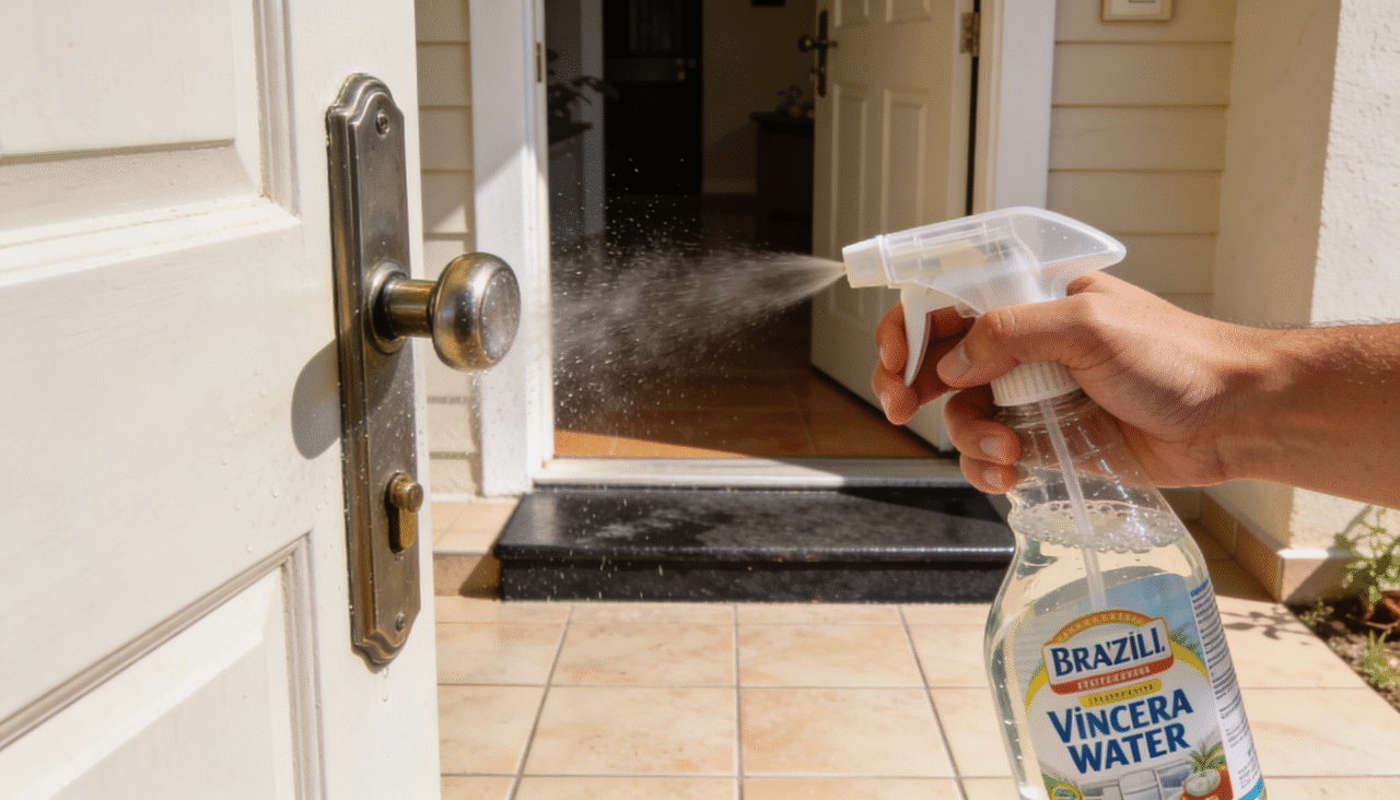 O vinagre branco contém ácido acético, uma substância química poderosa