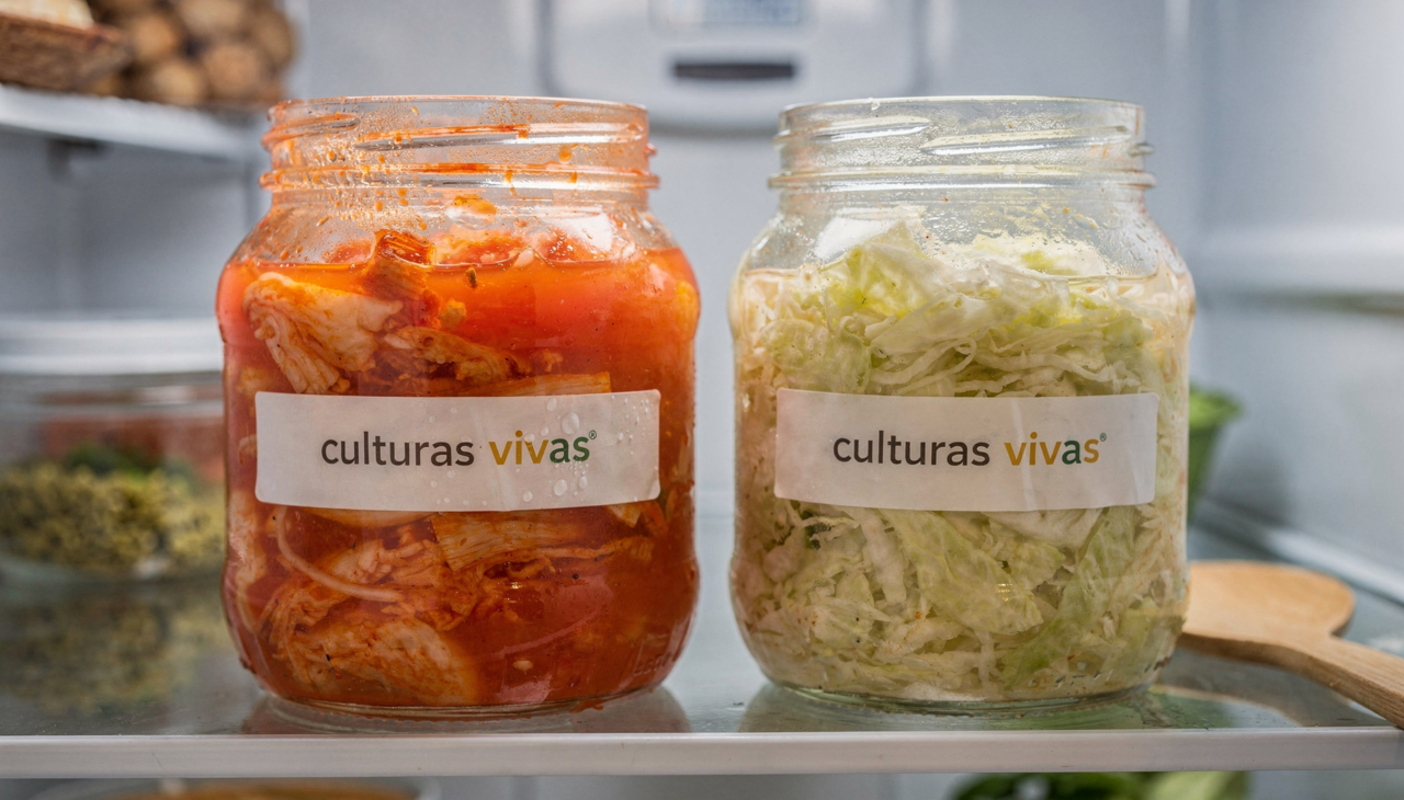 Alimentos fermentados passam por um processo em que microrganismos, como bactérias e leveduras