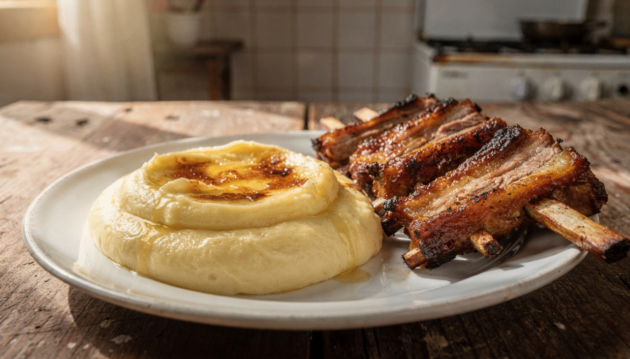 O ponto de maturação da banana-da-terra é o fator mais importante para o resultado final do purê