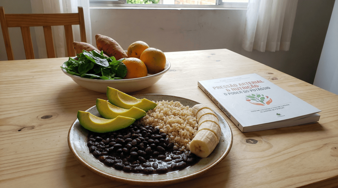 A relação entre potássio e pressão arterial é uma das mais bem documentadas na literatura de nutrição e cardiologia