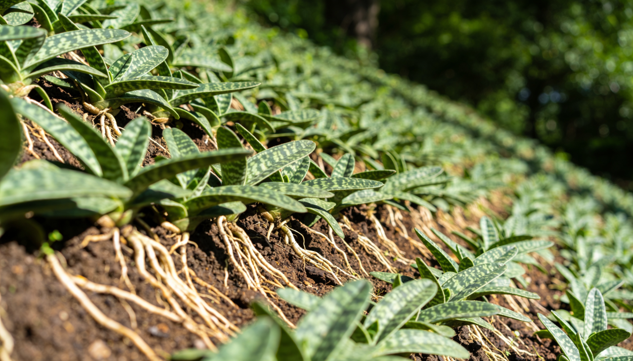 As folhas verdes e brilhantes começam a aparecer em poucos dias