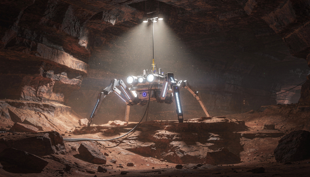 O planeta vermelho guarda em seu interior uma rede vasta de tubos de lava gigantes