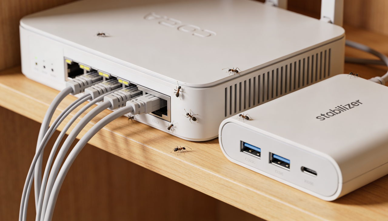 O controle de formigas em dispositivos eletrônicos passa por ações simples de prevenção