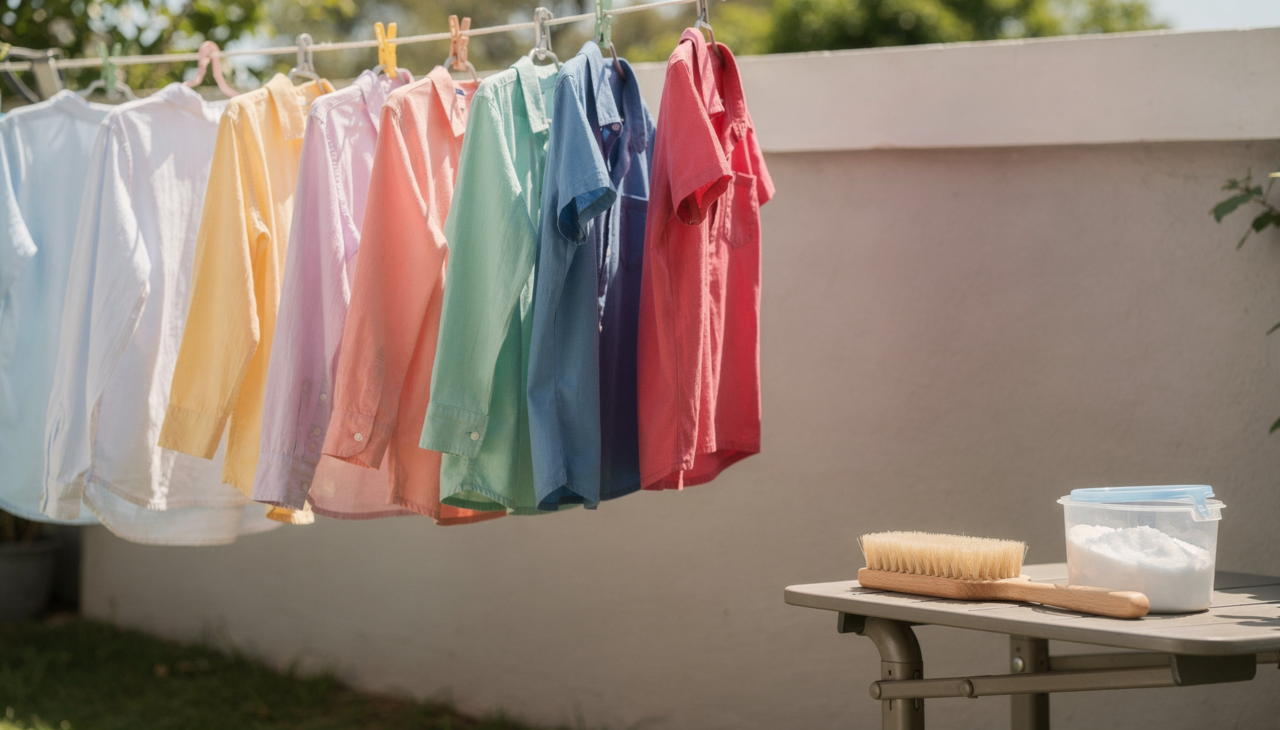 Para reduzir esse risco de desbotamento, recomenda-se sempre testar qualquer produto em uma área escondida da peça