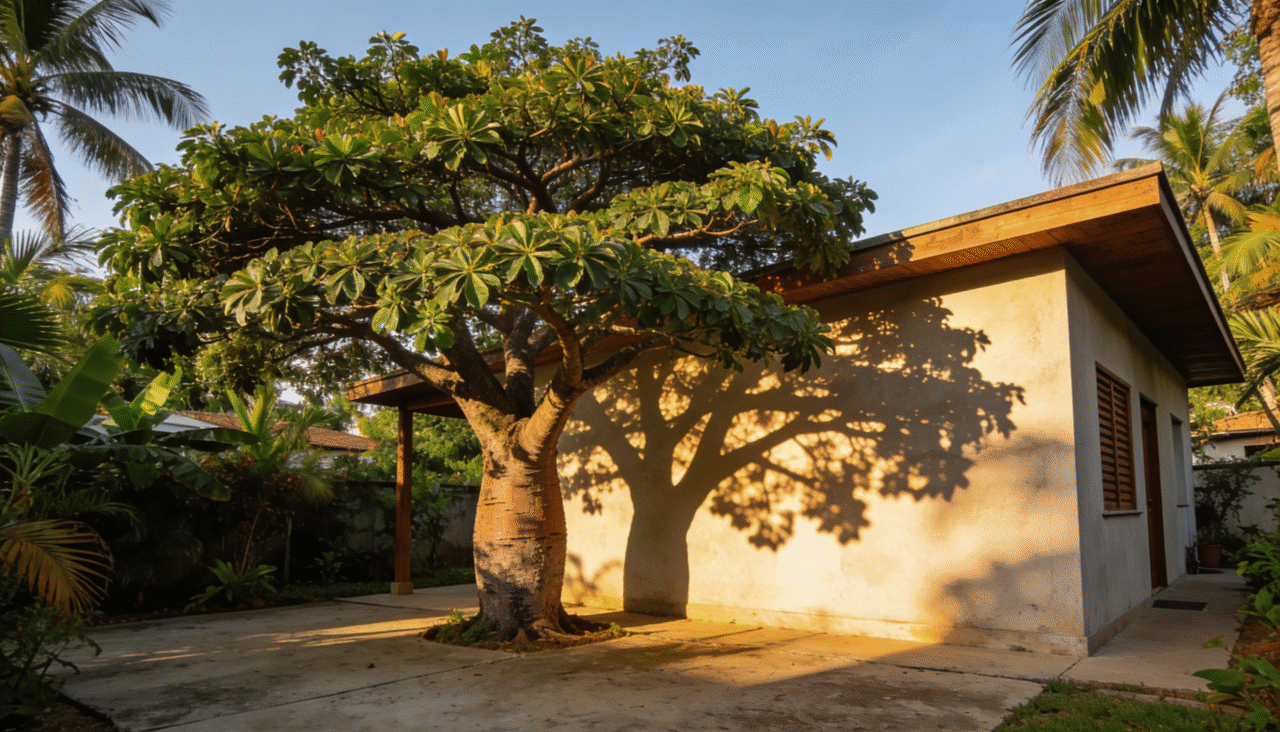 A arquitetura desta planta é singular