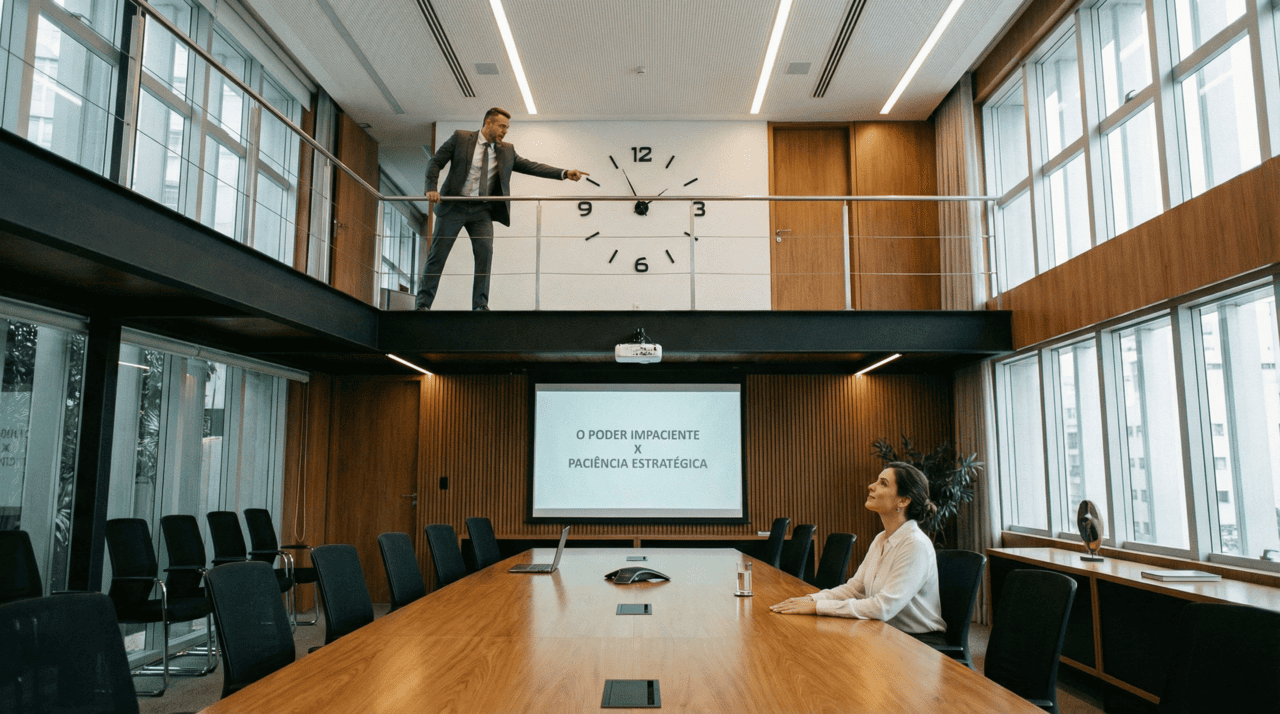 Immanuel Kant, filósofo alemão: "A paciência é a força dos fracos e a impaciência, a fraqueza dos fortes."