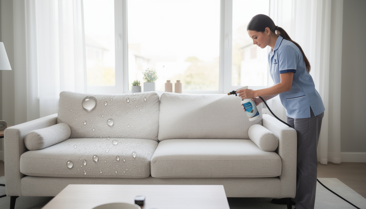 O valor da impermeabilização não depende apenas do tamanho do sofá