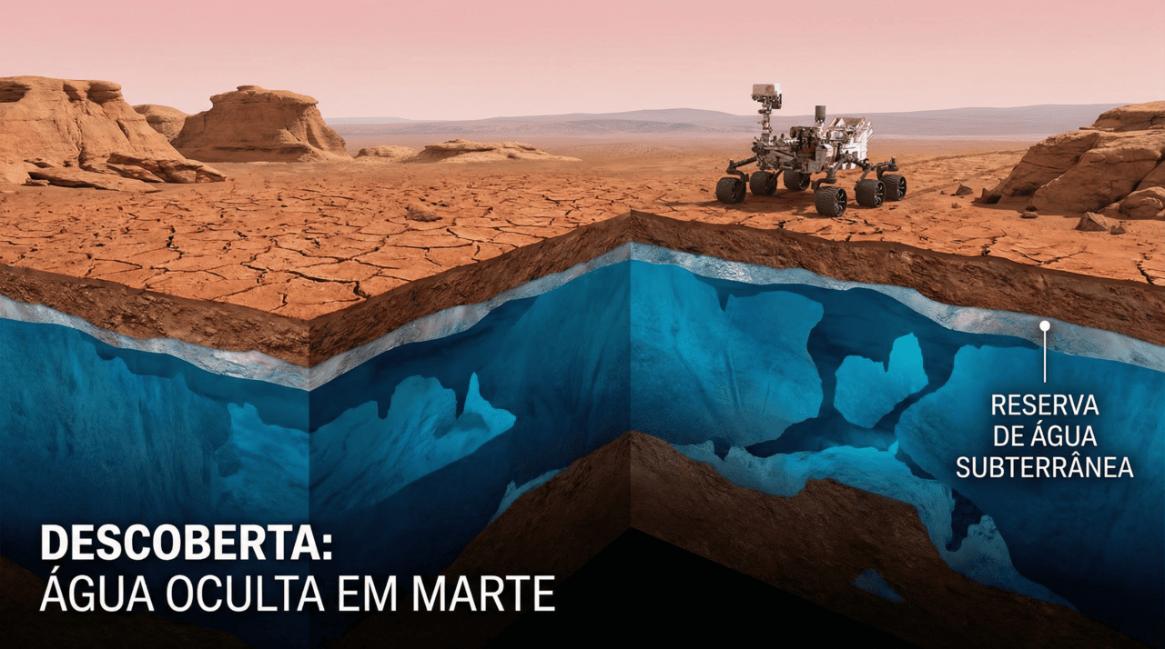 O uso de equipamentos de alta precisão em órbita permitiu que os pesquisadores observassem através das camadas superficiais para detectar assinaturas químicas únicas