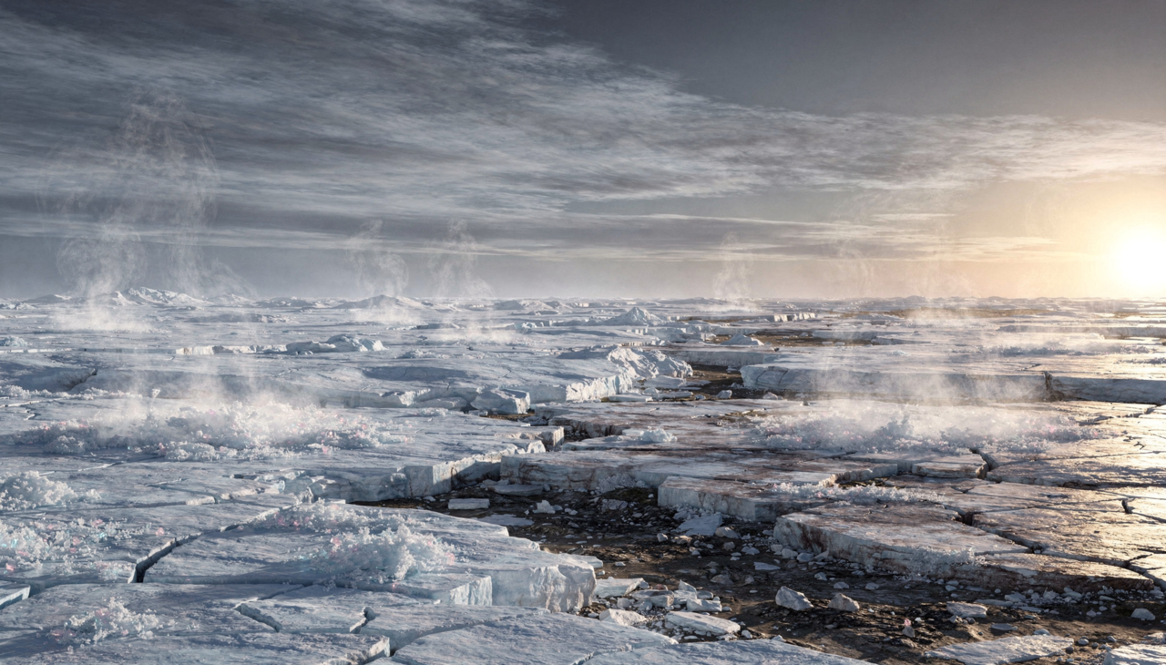 Ciclos de gelo e gás simulam inspiração e expiração.