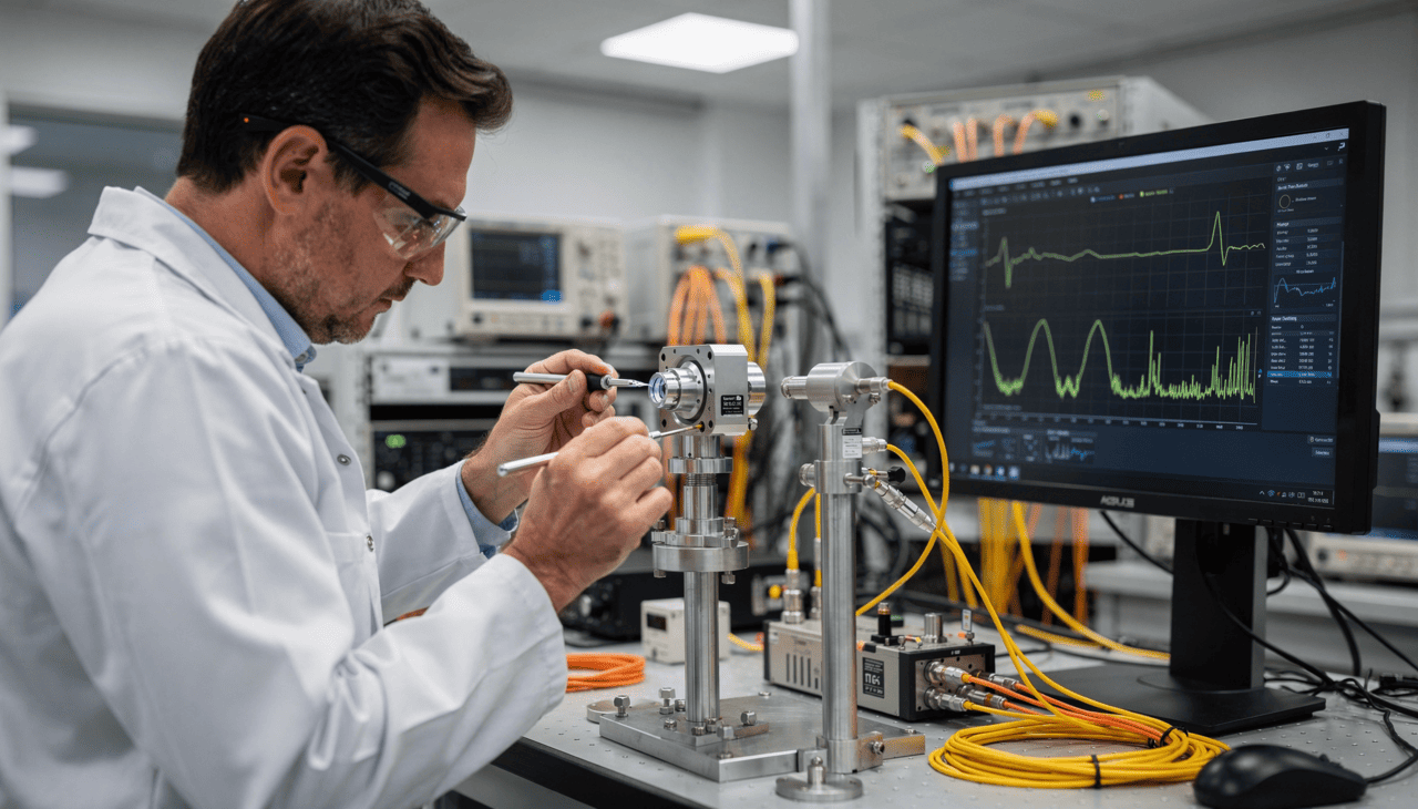 A eficácia de uma rede protegida está diretamente ligada à capacidade de manter o feixe de laser focado no receptor