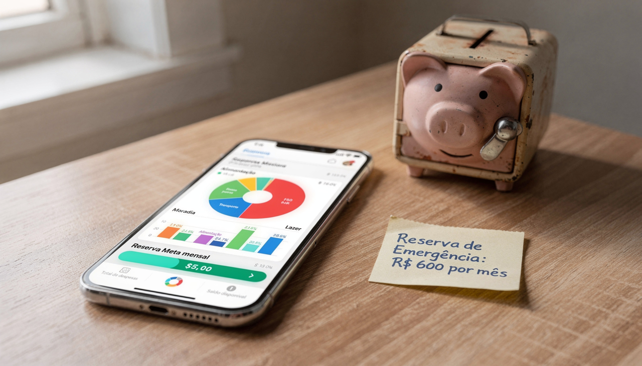 O primeiro passo para uma vida mais equilibrada é entender para onde cada centavo está indo