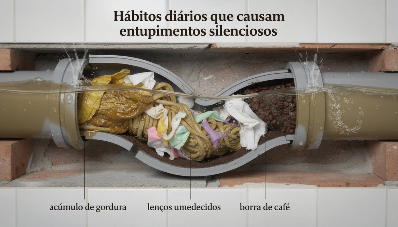 Estes itens comuns no banheiro são os que mais entopem o vaso sem você perceber