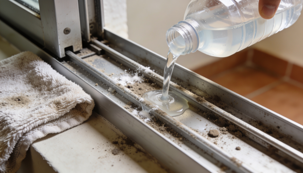 entender como limpar trilho de janela é essencial para evitar o acúmulo de poeira