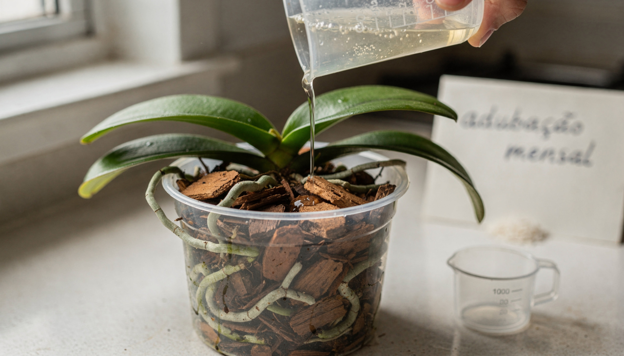 As orquídeas possuem necessidades nutricionais