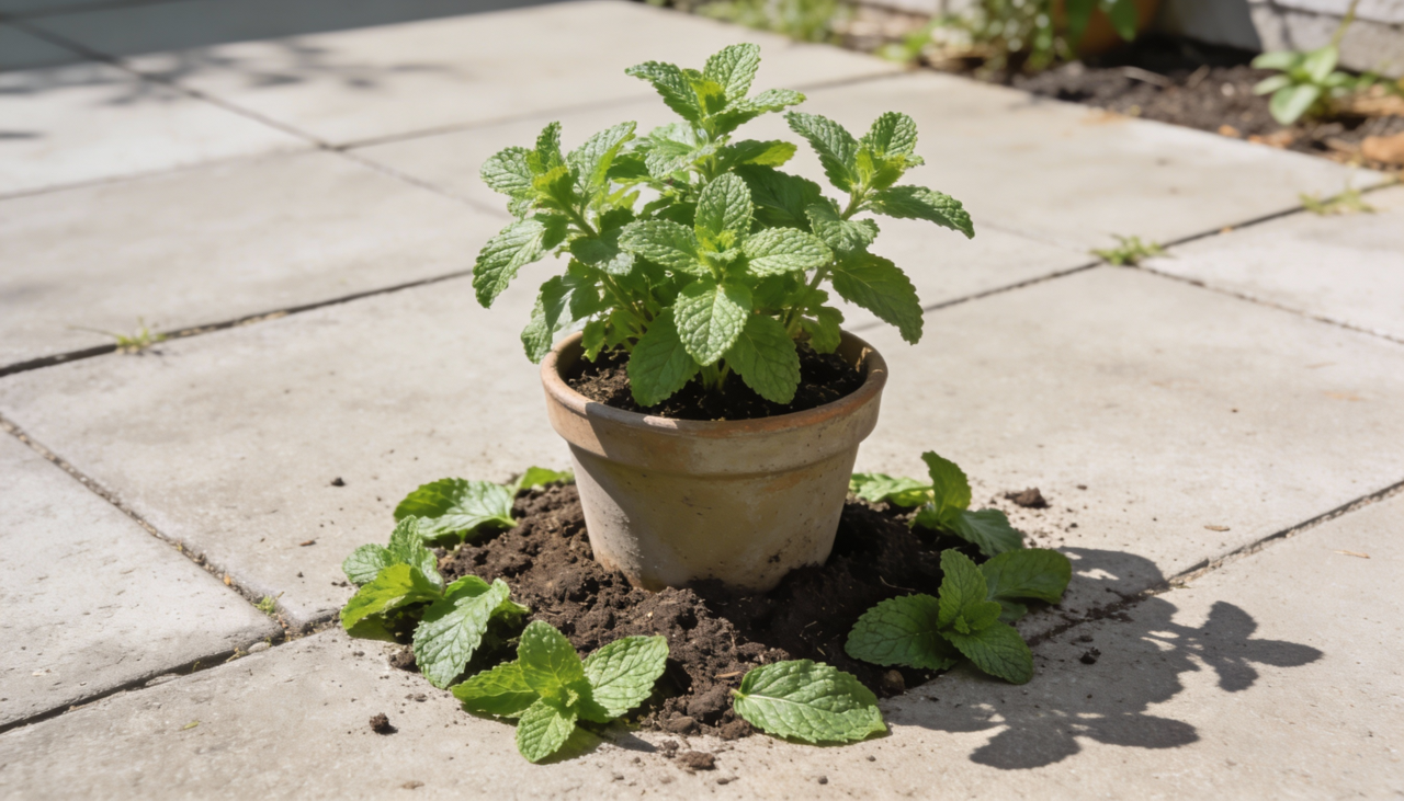O segredo está no aroma intenso que a hortelã libera