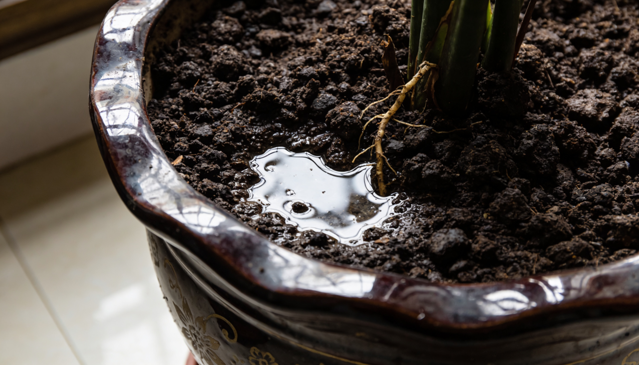 A pressão radicular empurra o líquido para cima quando a transpiração é baixa