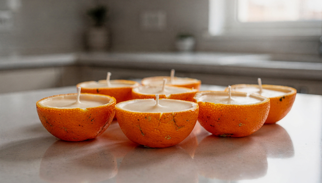 A escolha da cera vegetal correta faz toda a diferença na queima e na dispersão do perfume das frutas cítricas selecionadas