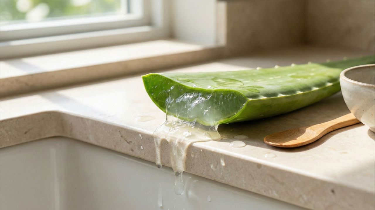 Aloe vera estimula o colágeno e combate o envelhecimento da pele,