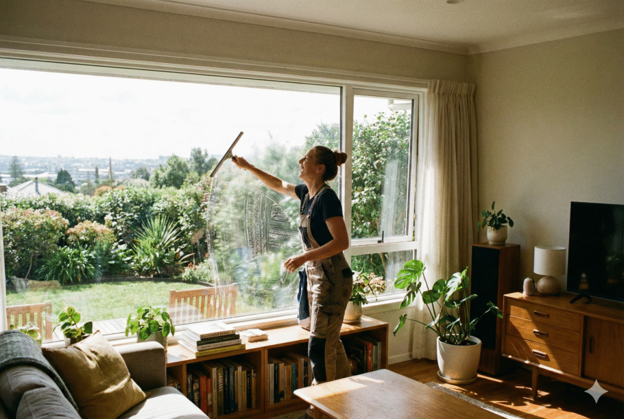 O segredo das janelas sem manchas não está no produto, mas no clima
