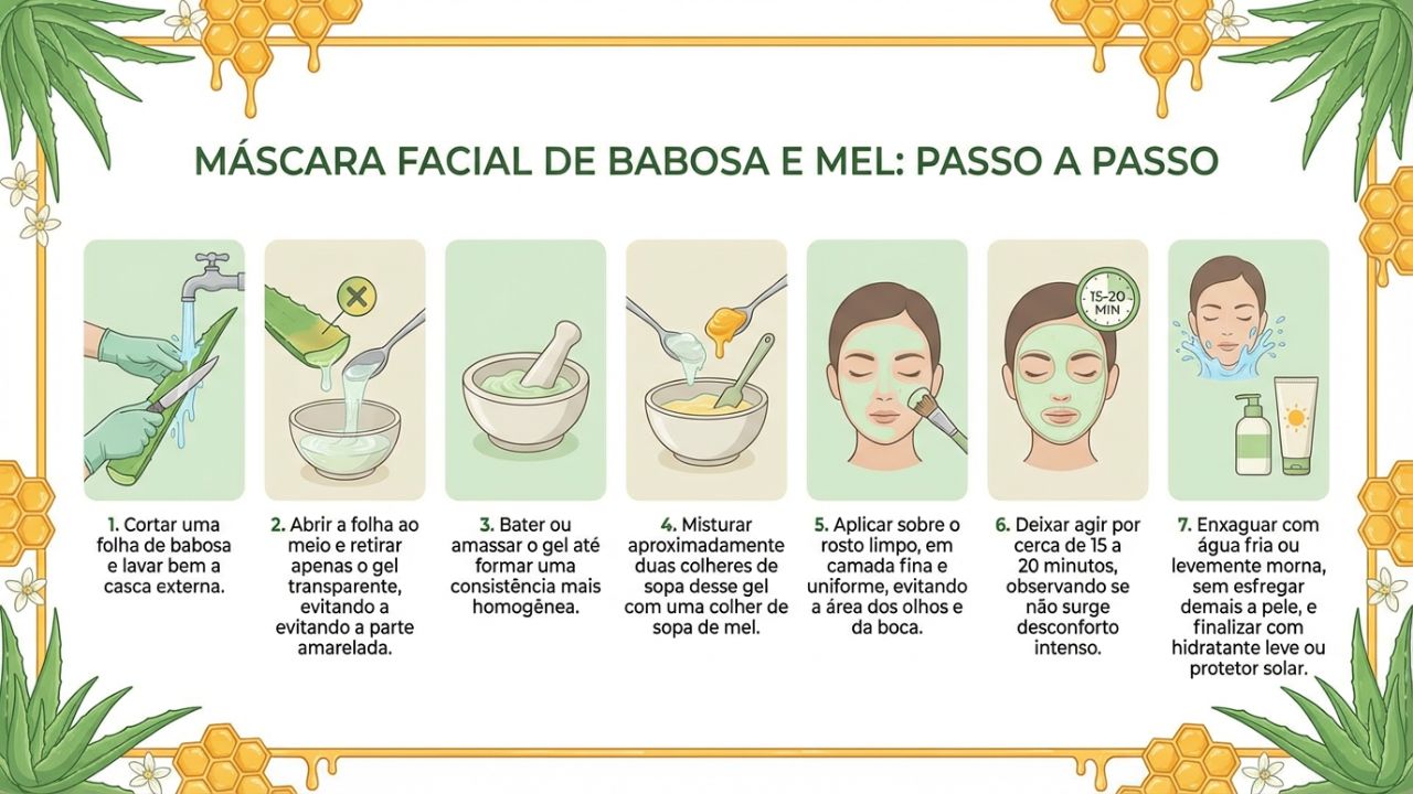 Use ingredientes de qualidade e remova a parte amarela da babosa.