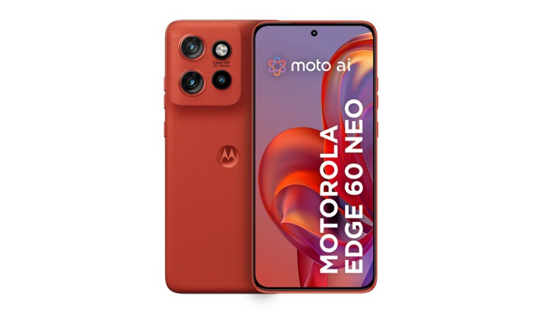 O Motorola Edge 60 Neo nas cores vermelha, latte e cinza custa R$2.117,55 no Mercado Livre