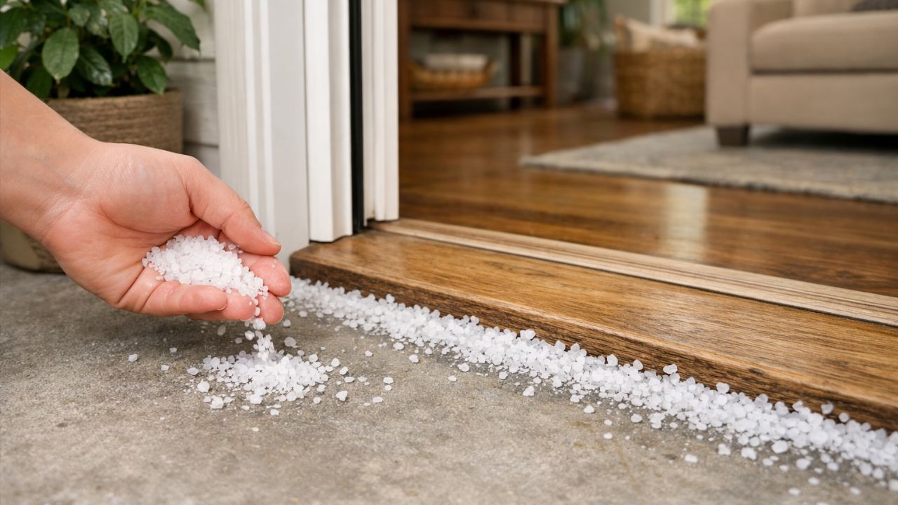 O sal grosso purifica ambientes e restaura a leveza energética.