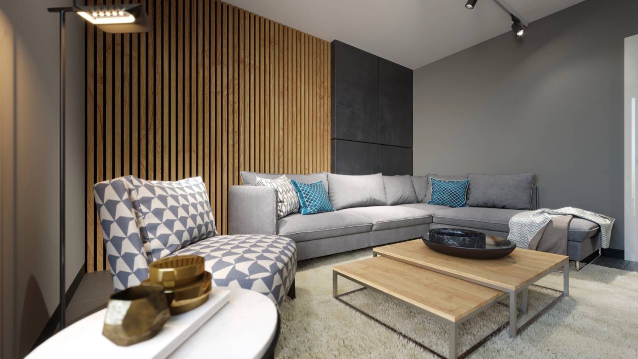 Sua sala merece um visual novo. Entenda como usar MDF, Pinus ou PVC para criar um painel ripado econômico que valoriza o ambiente e organiza o espaço agora.