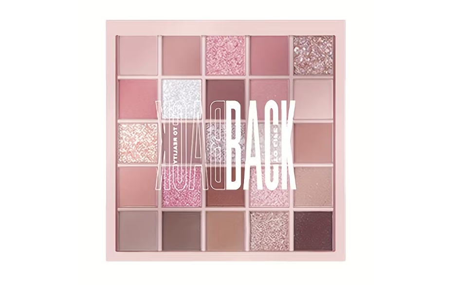 A paleta de 25 cores de sombras Mgl’S custa R$31,94 na Temu