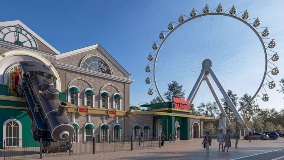 Reabertura oficial do parque Mundo a Vapor, em Canela, está marcada para 10 de abril
