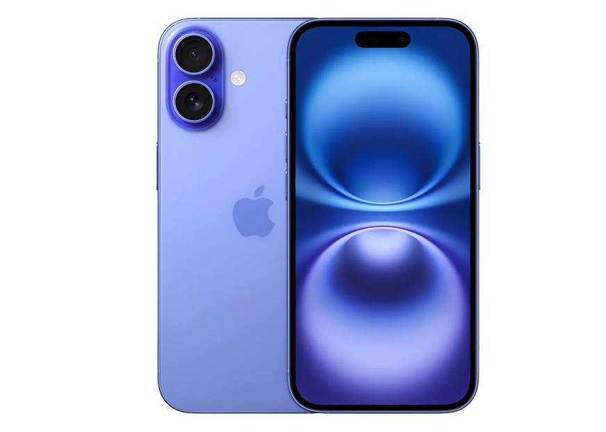 O iPhone 16 ultramarine na versão de 256GB de memória custa R$5.398 no Mercado Livre