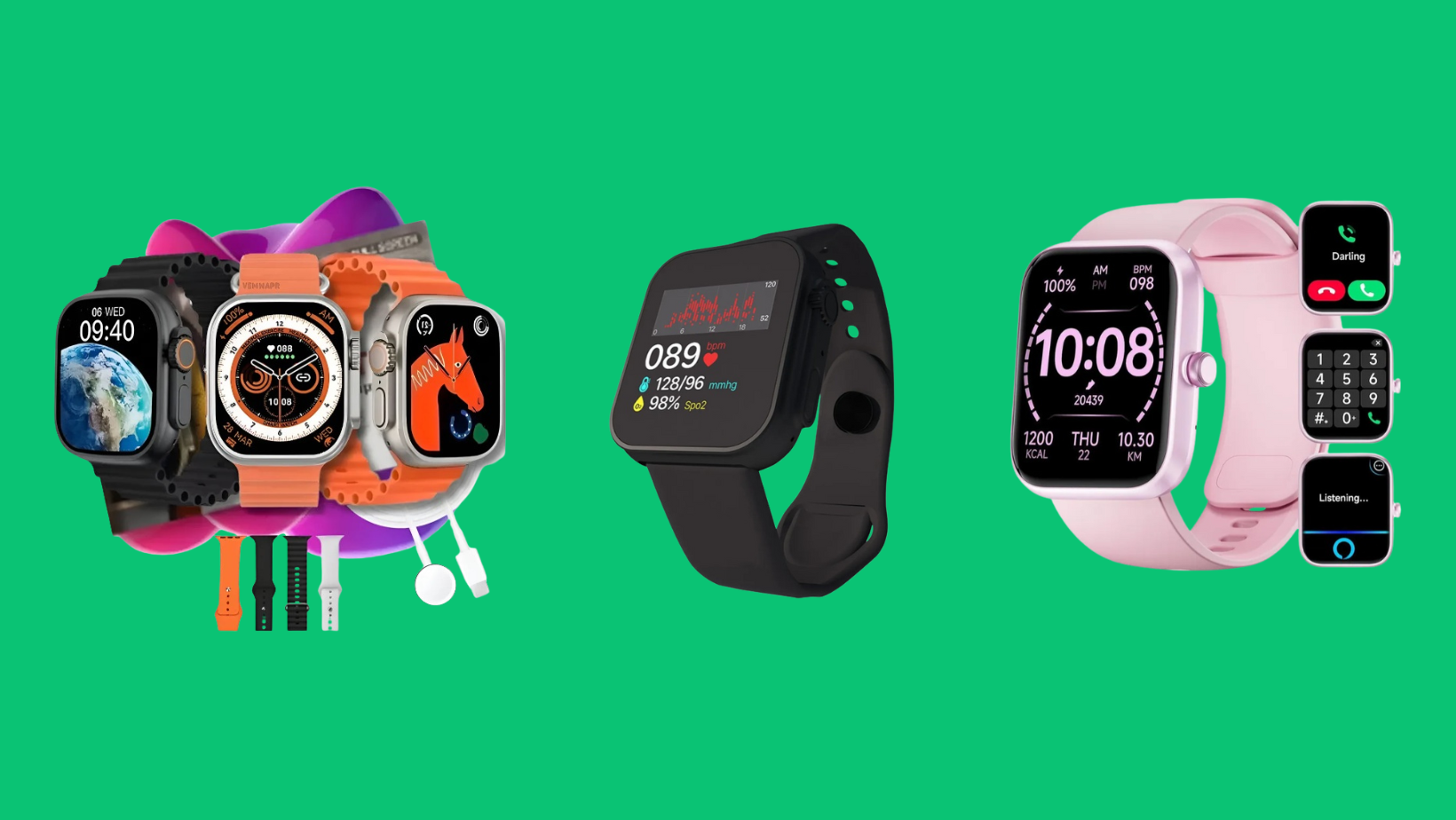 Aproveite os descontões em vários smartwatches no Mercado Livre