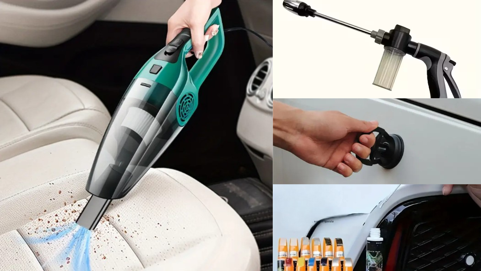 Encontre tudo o que você precisa para manter seu carro limpo na Temu