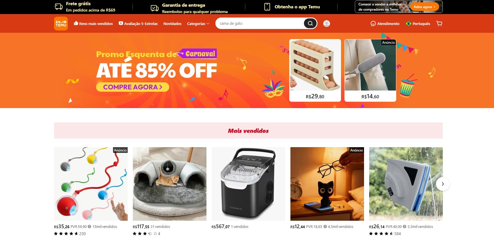 Aproveite o Carnaval pra economizar muito com suas compras