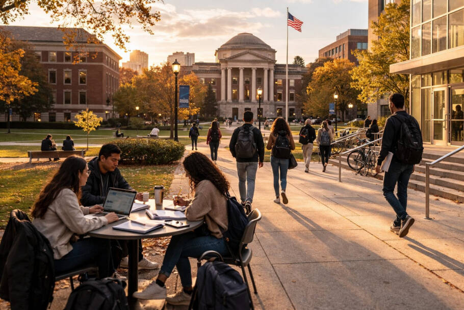 Brasileiros ampliam presença em universidades dos EUA com bolsas acadêmicas
